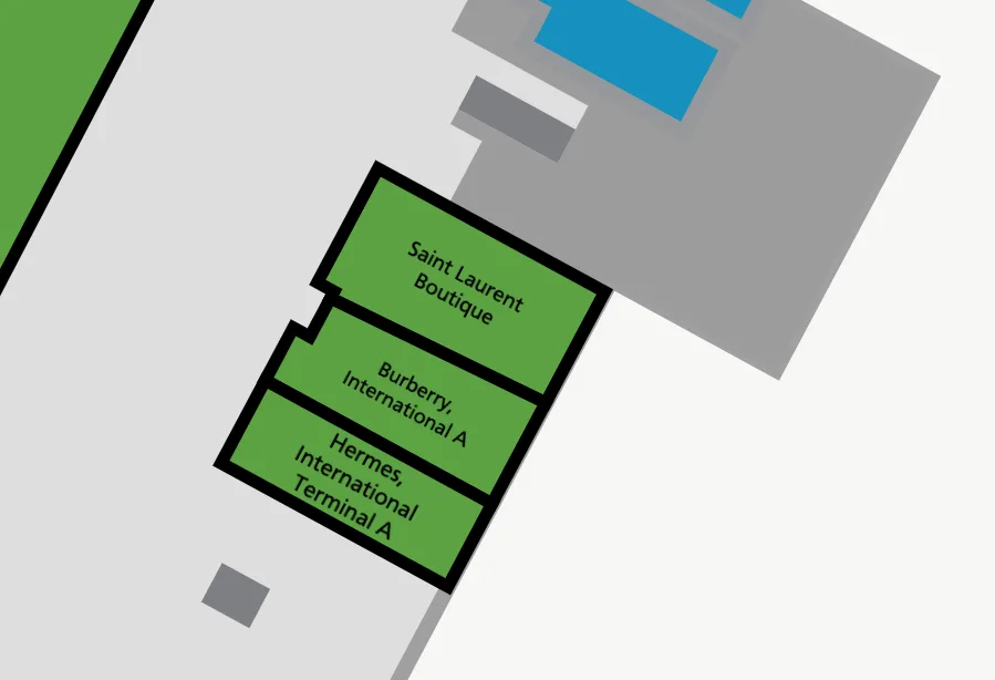 Saint Laurent Boutique map location