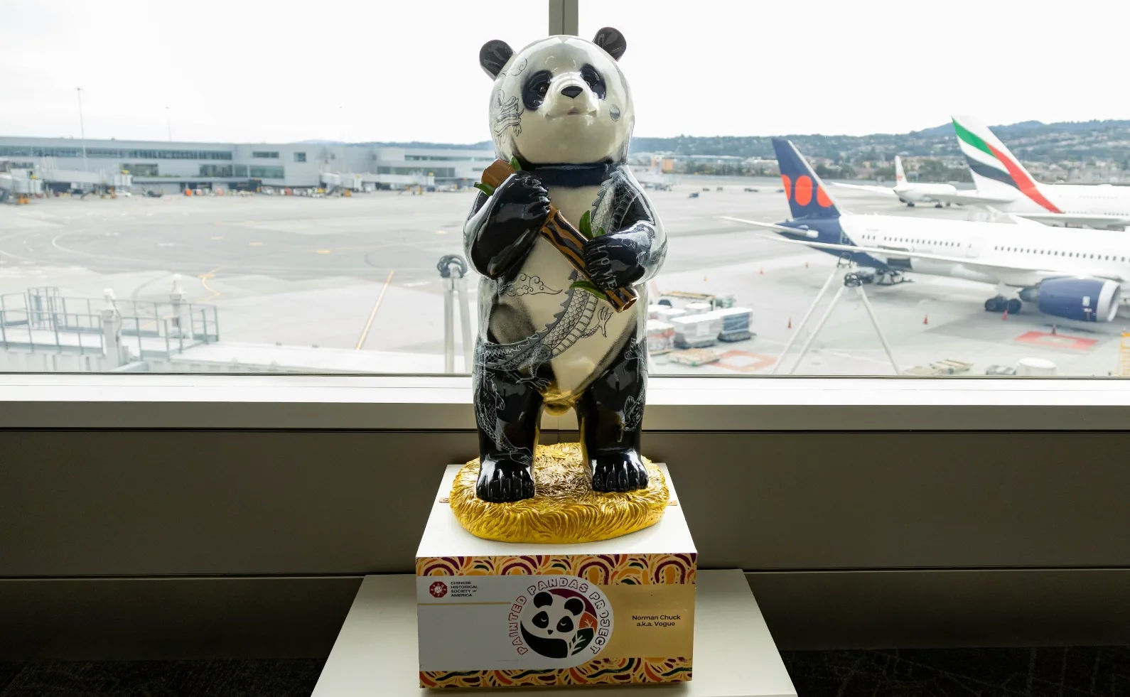 SFO Painted Panda