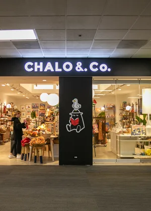 Chalo storefront in Terminal 3